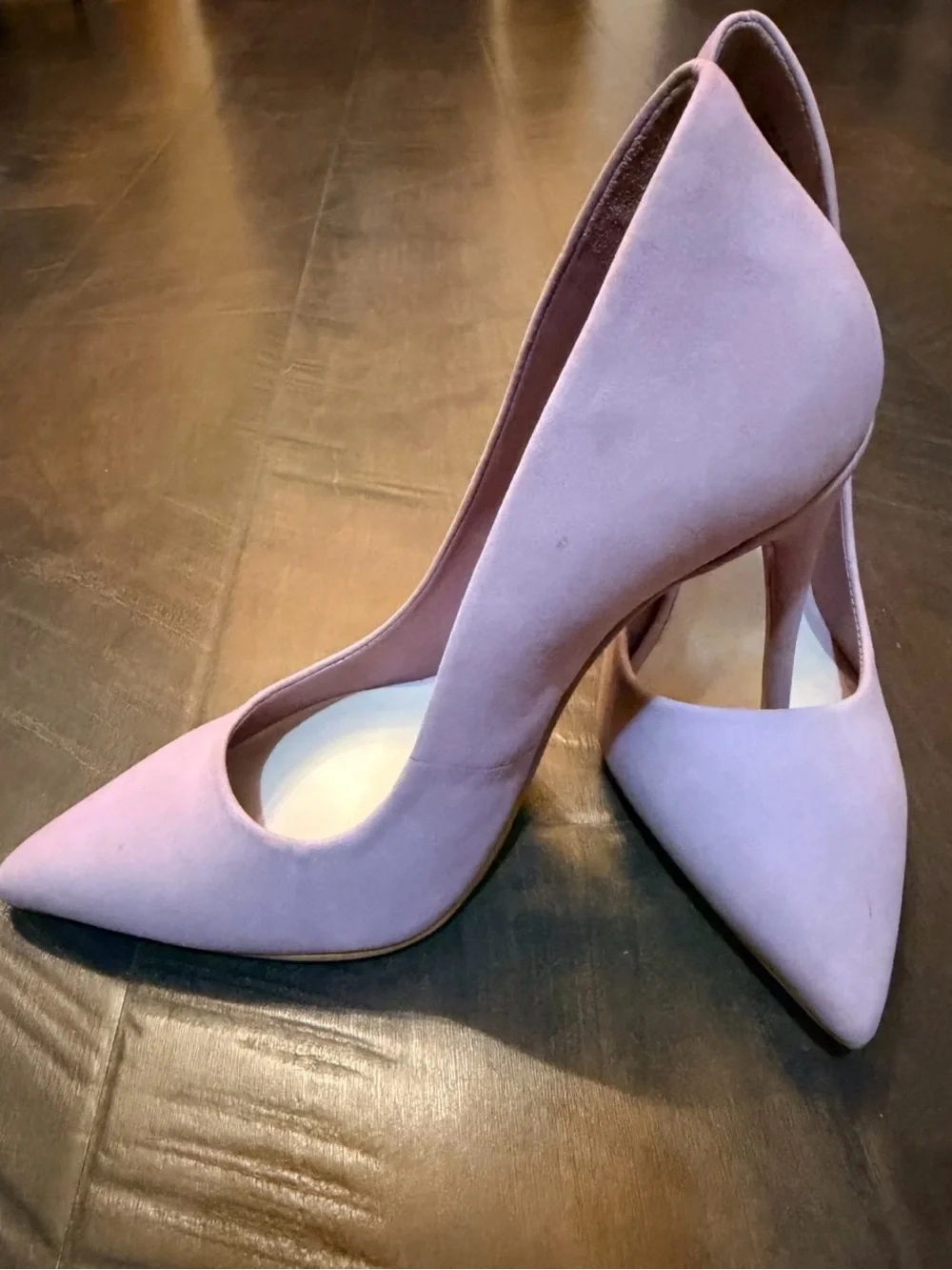 Aldo Classic Pointed-Toe Stiletto Pumps in Dusty Pink Size 6.5